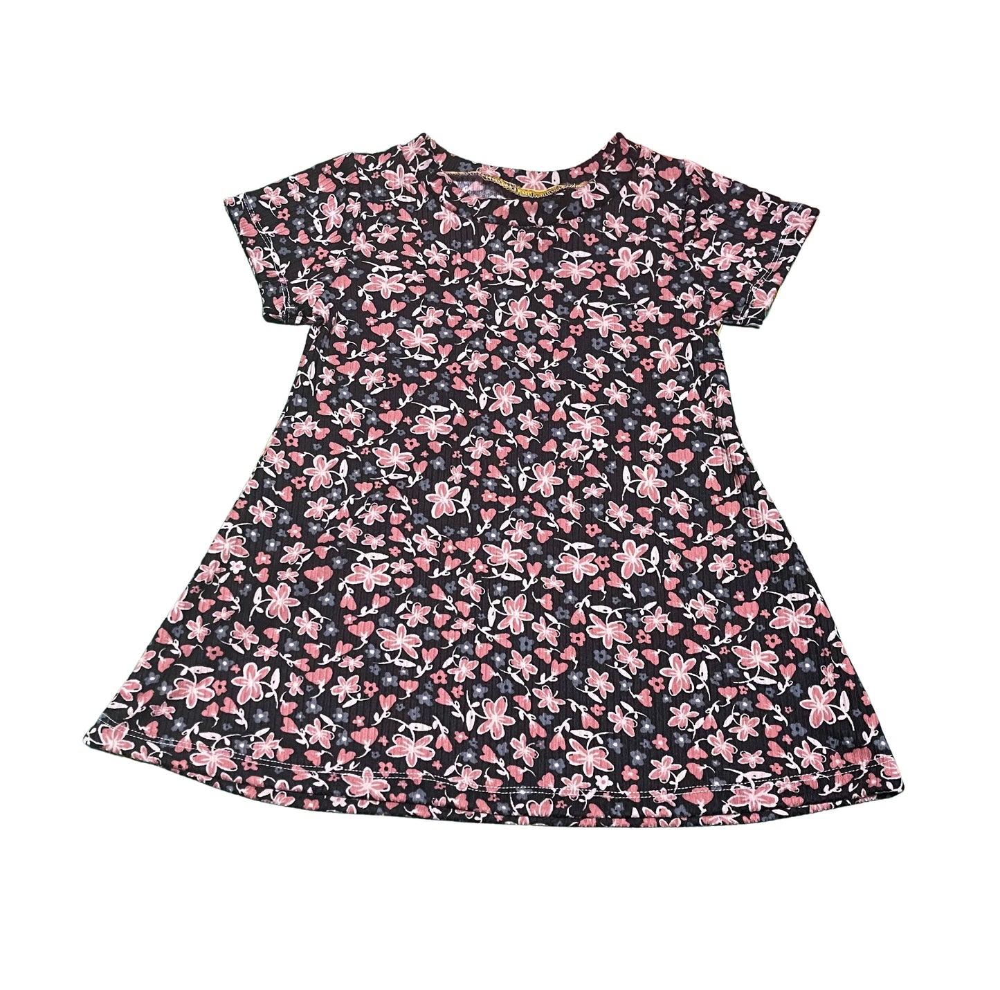 Black Floral - Tunic - 6m