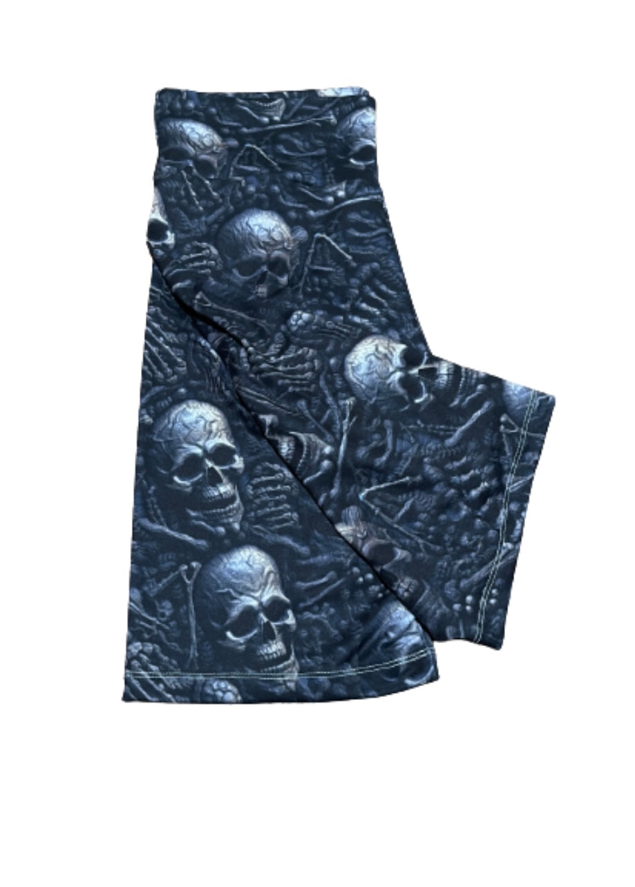 Skull - Biker Shorts - M & L