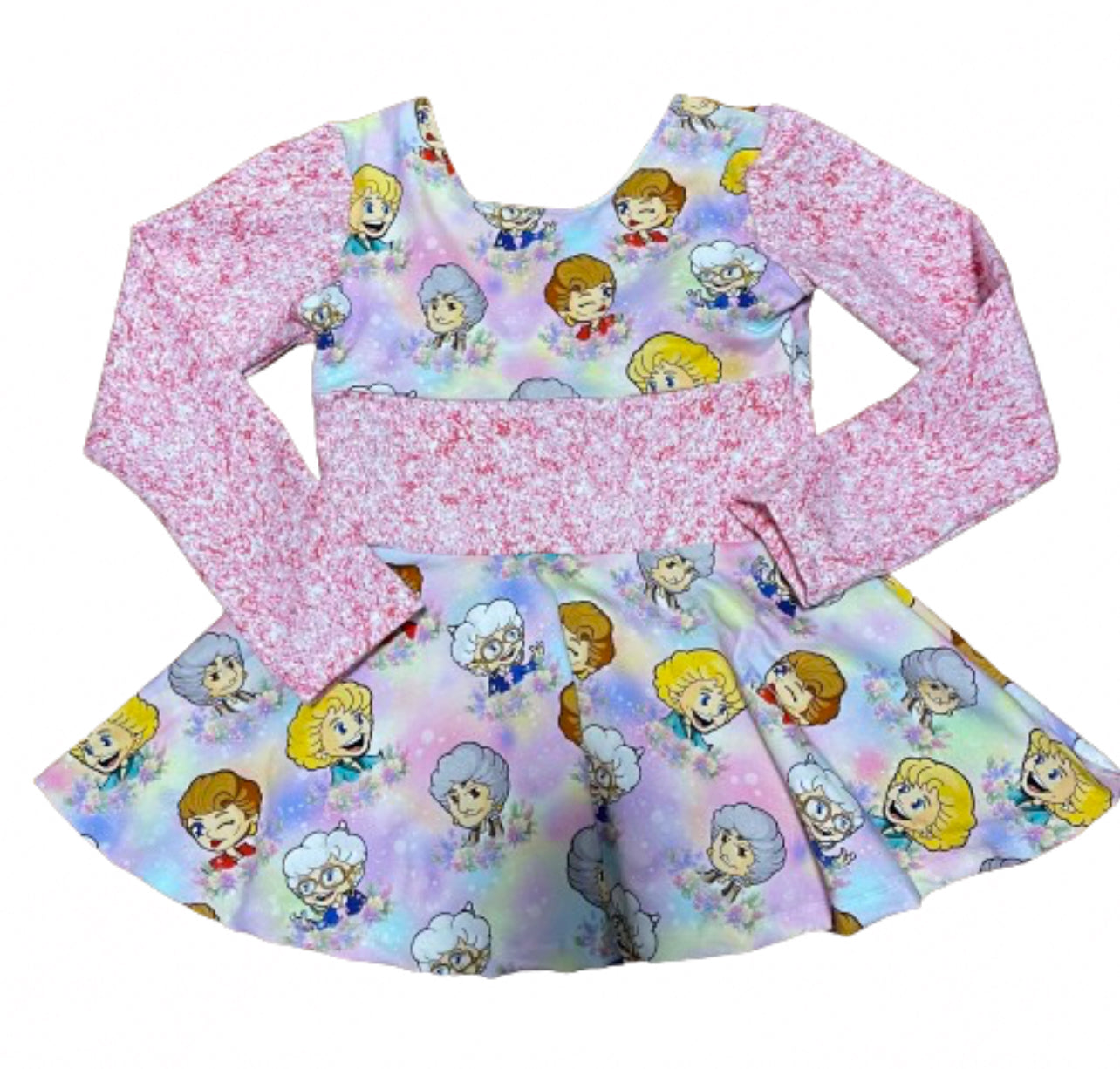 Golden girlfriends w/Color Block - Peplum Long Sleeves - 7