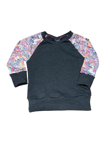 Unicorn - Raglan - 2t