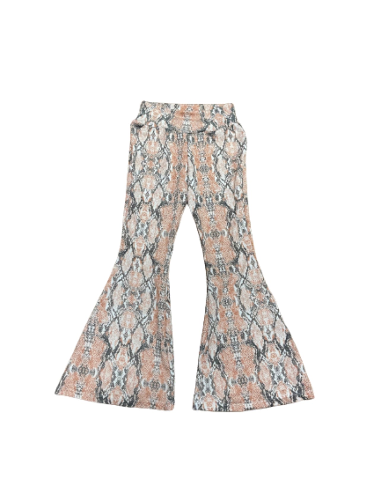 Pink Snake Skin Sweater - Flare - 18/24m & 6