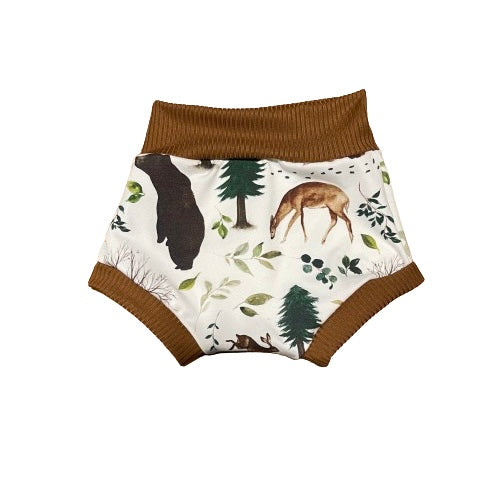 Woodland Animals - Shorties - 9/12m