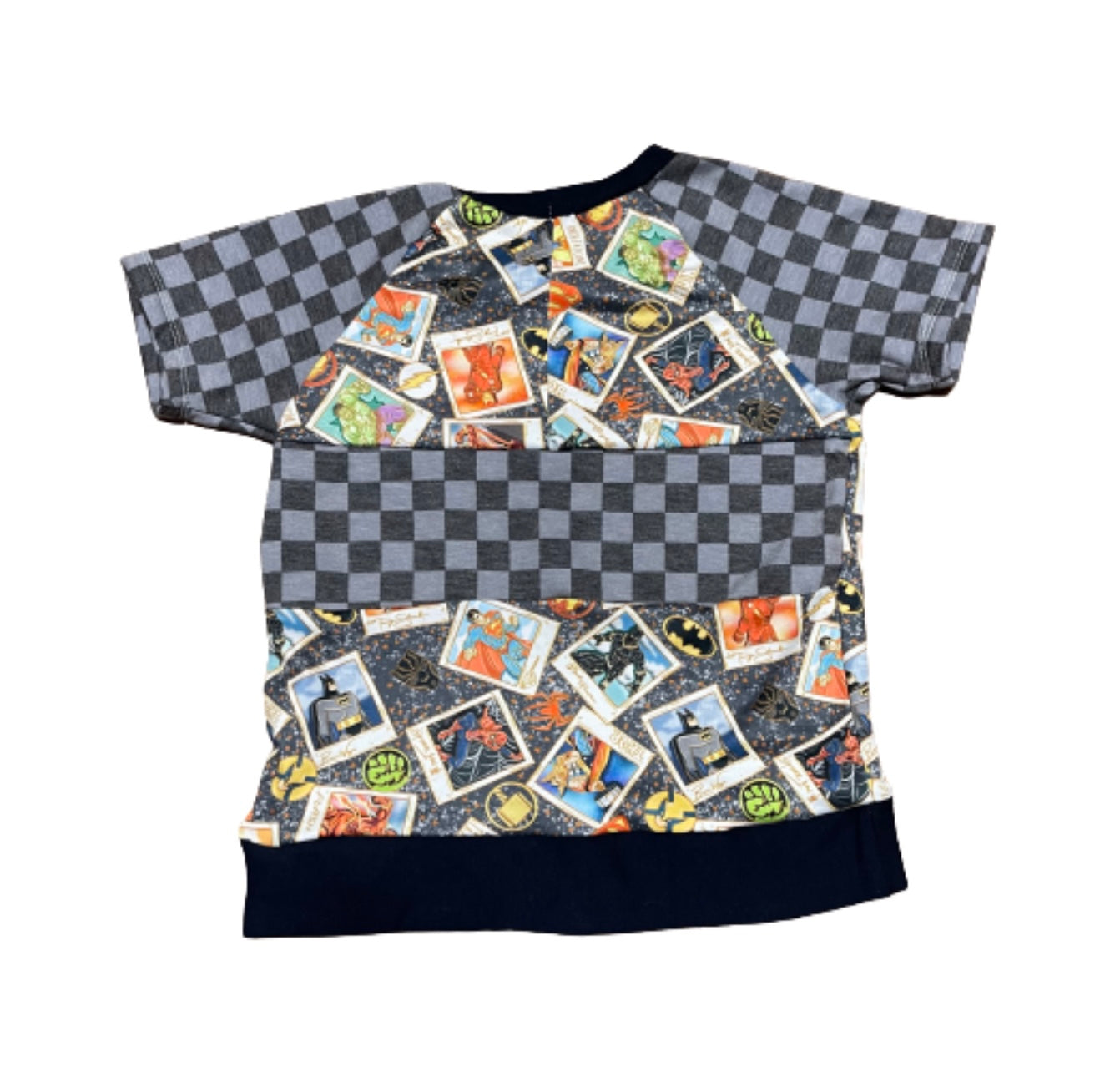 Hero Color Block - Short Sleeve Raglan - 2t