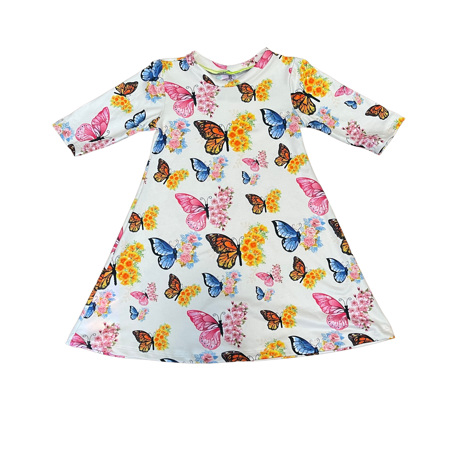 Butterfly Flowers - Tunic - 7