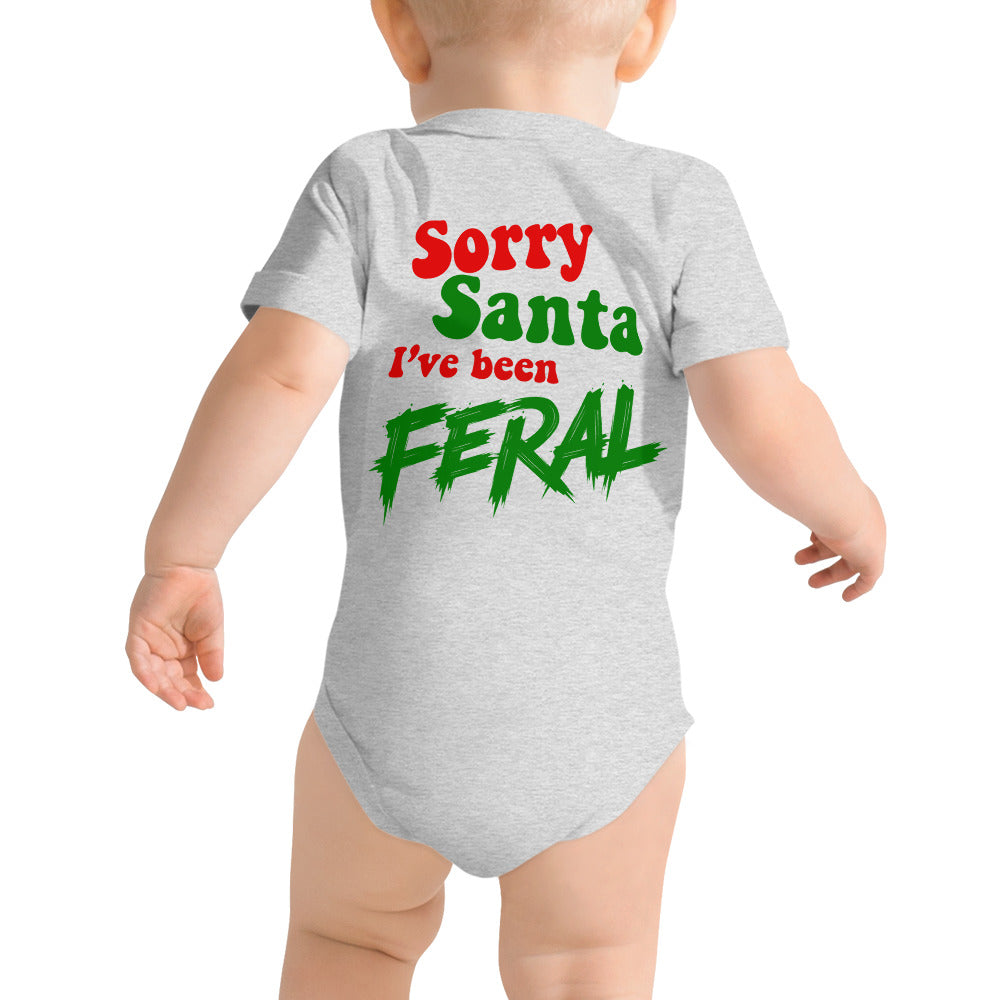 Feral Baby short sleeve one piece