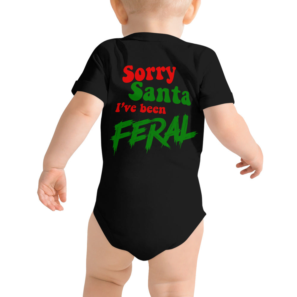 Feral Baby short sleeve one piece