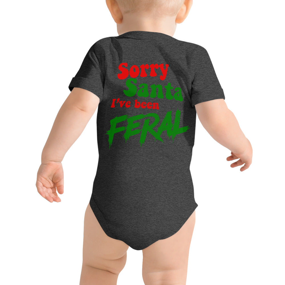 Feral Baby short sleeve one piece