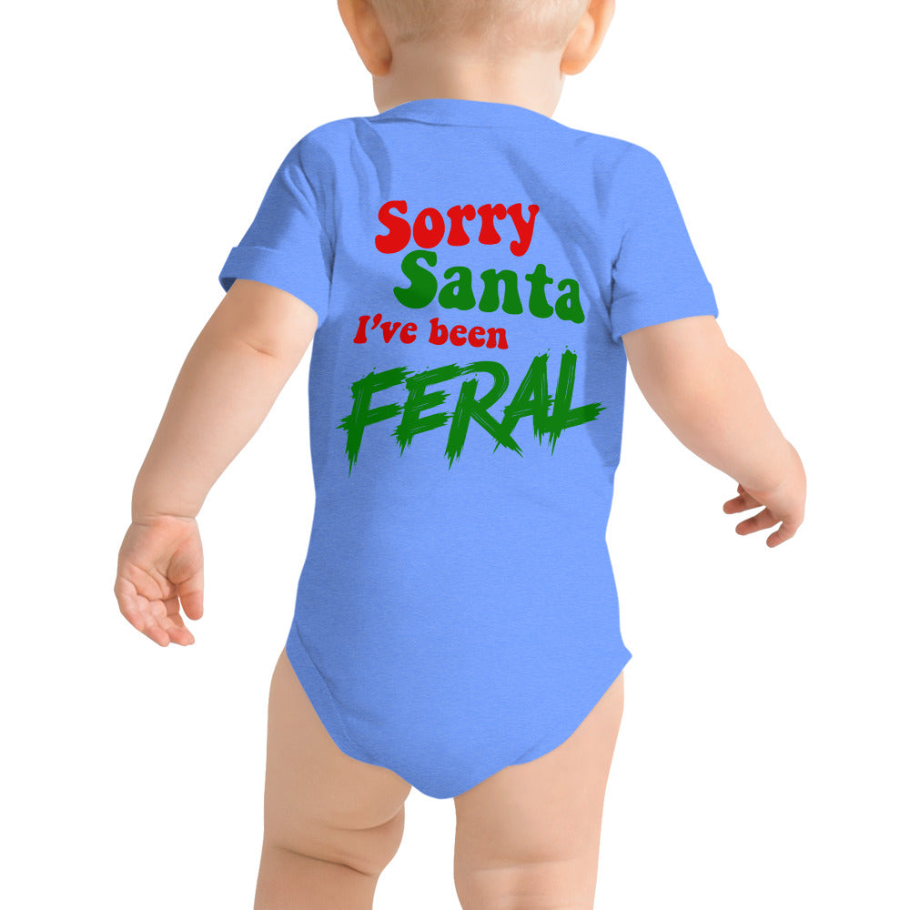 Feral Baby short sleeve one piece