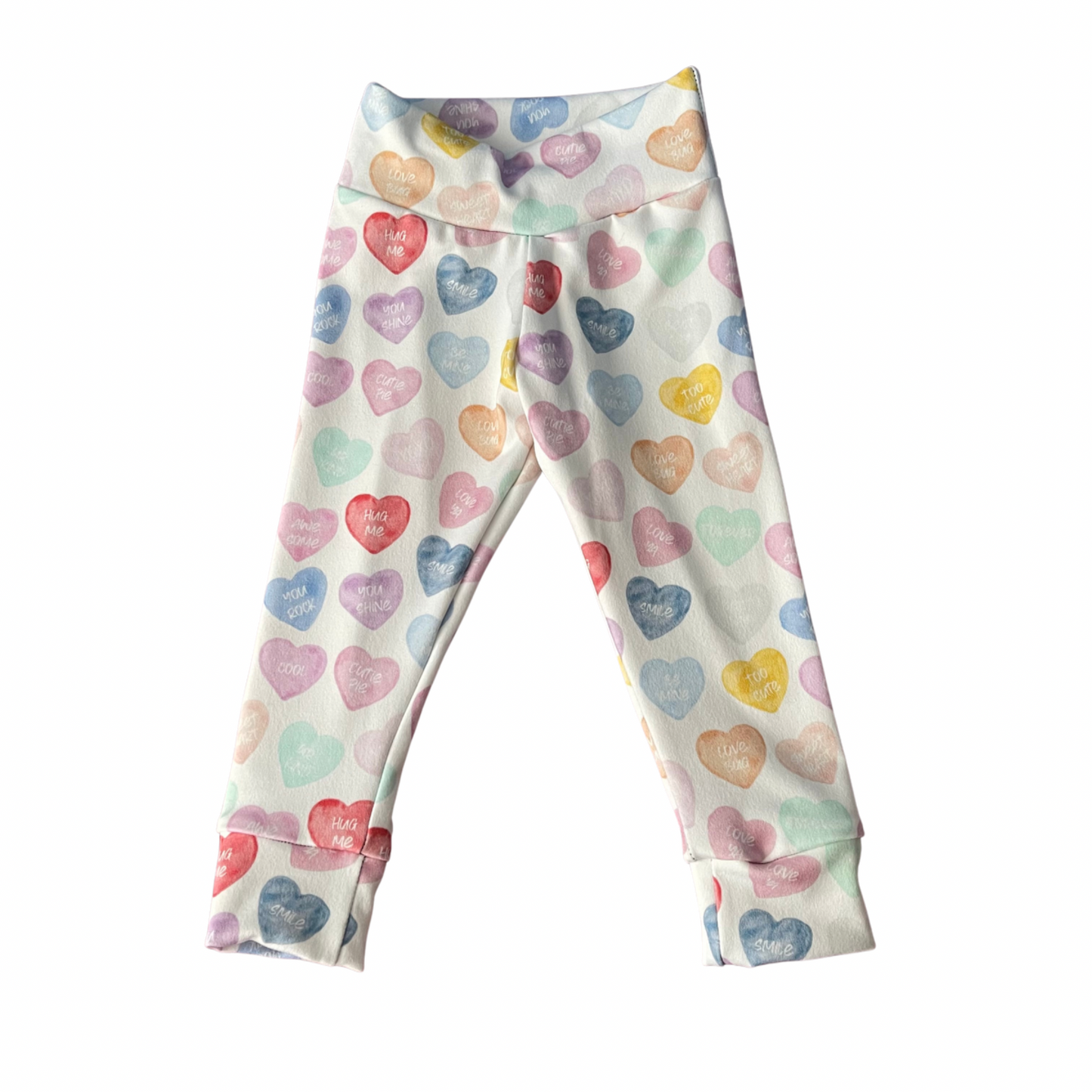 Conversation Hearts- Leggings - 9m