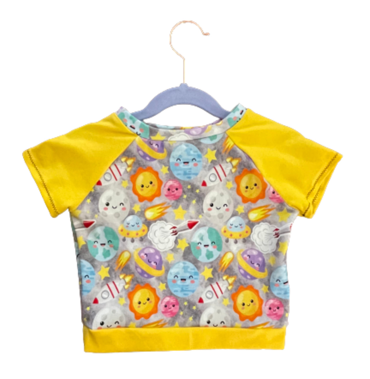 Spaced Out - Raglan - 6m