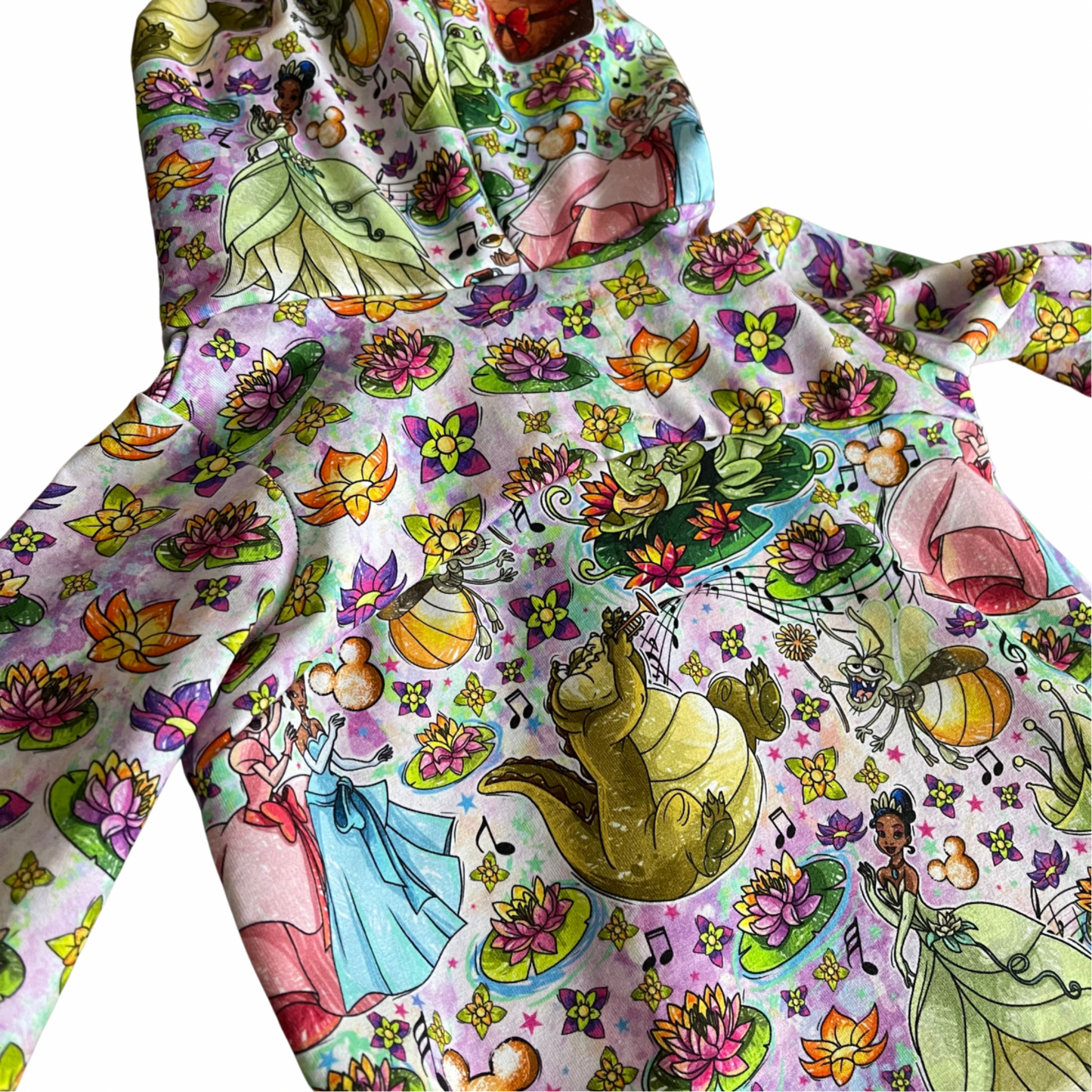 Frog-mance - Pullover Long Sleeve w/Hood - 12m