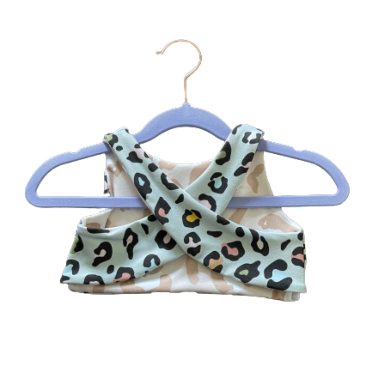 Leopard Queen - Reversible Crop Top - 4t