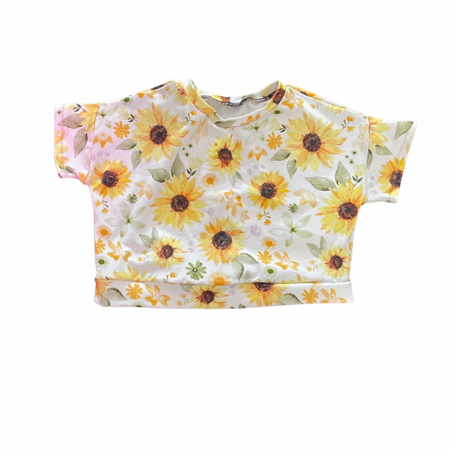 Sunflower - Lazy Day Crop  - 4T