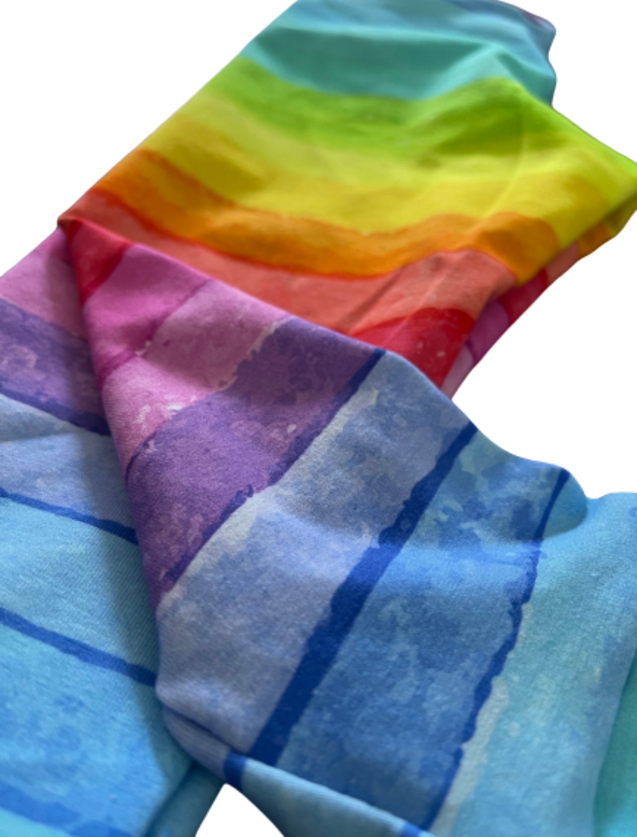 Watercolor Rainbow - Leggings - 2t