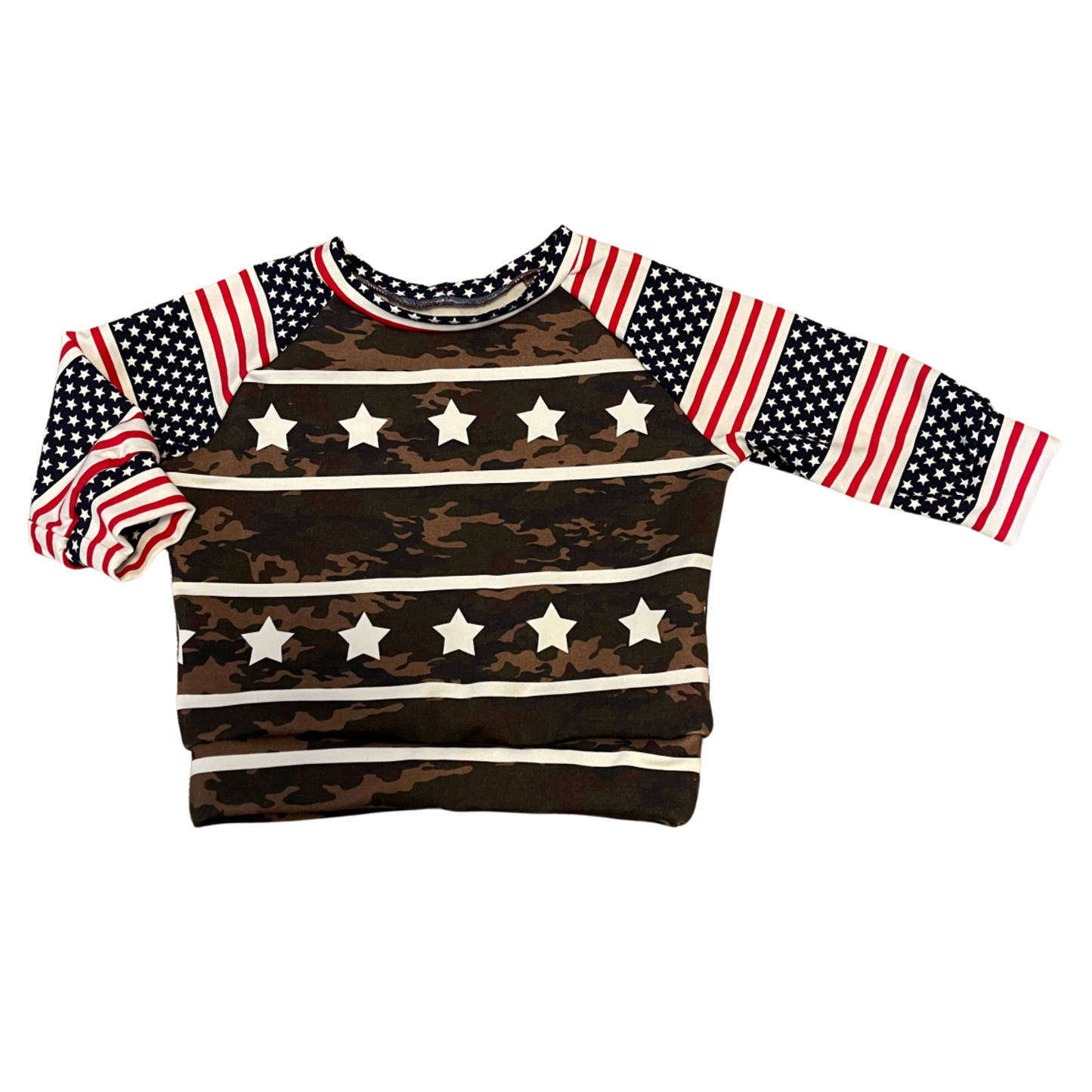 All American - Raglan Long Sleeve - 6m