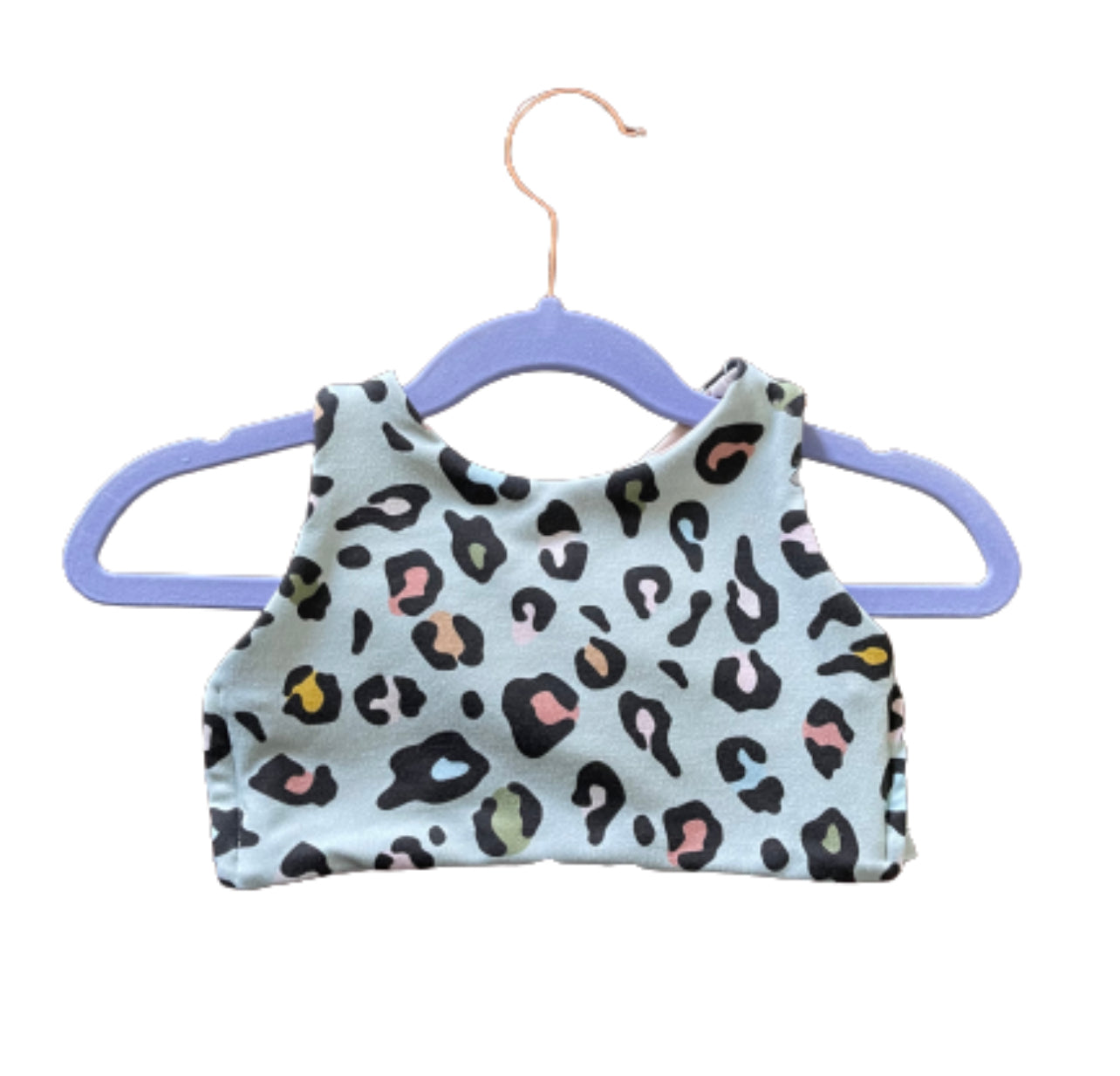 Leopard Queen - Reversible Crop Top - 4t