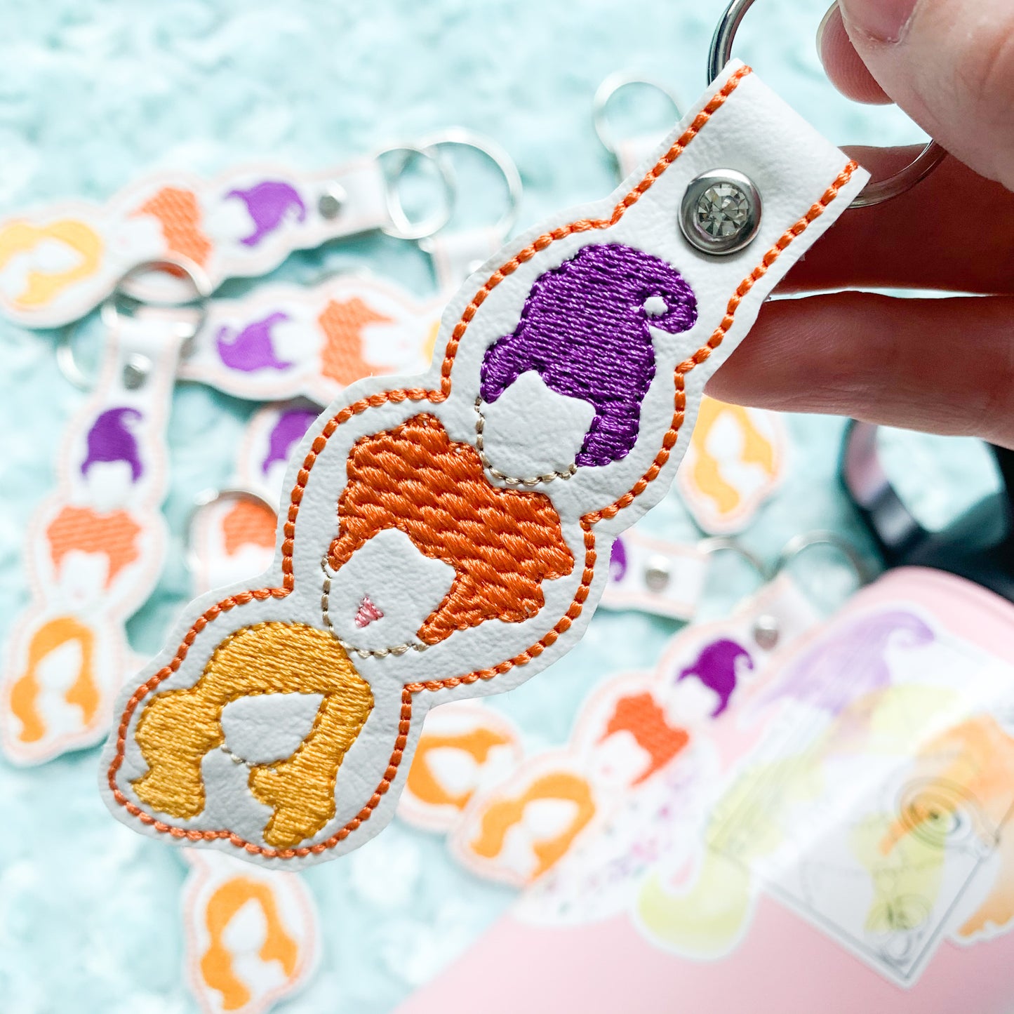 Witch Sisters Keychain