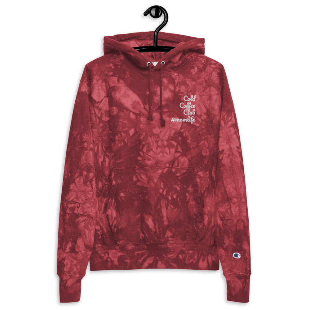 Cold Club Club Unisex Champion tie-dye hoodie