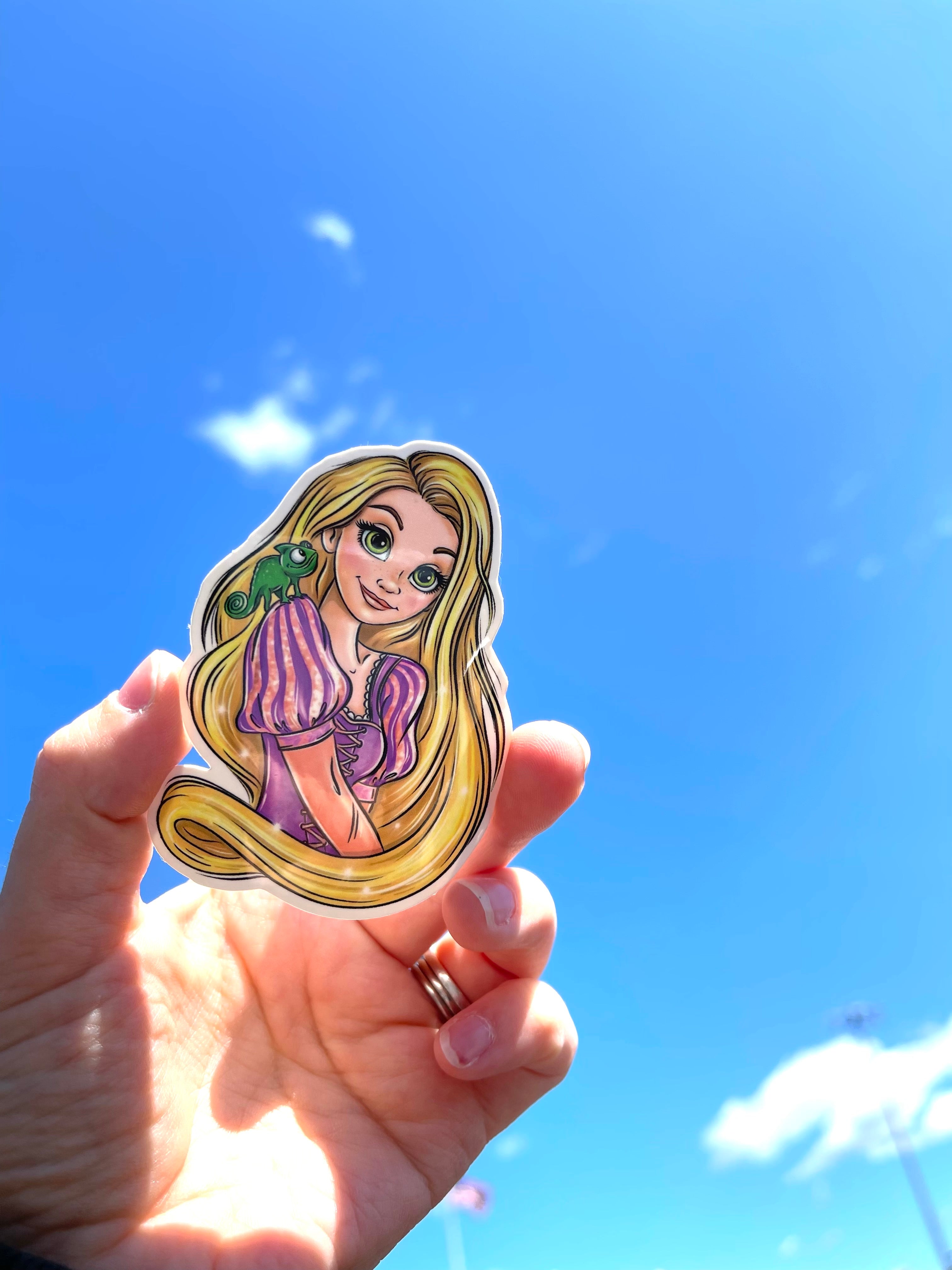 Tangled Sticker – Teenie Meenie Tina