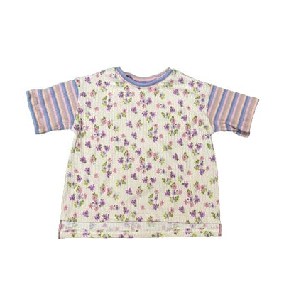 Delicate Floral - Oversized Tee - 2t