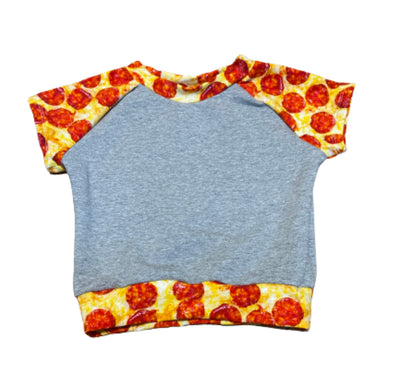 Pizza - Raglan Short Sleeve - 6m