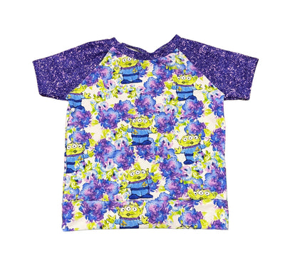 Claw - Short Sleeve Raglan - 2t