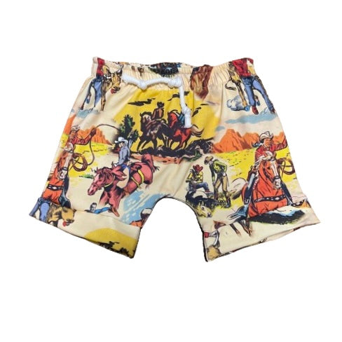 Western - Boy Shorts - 3t