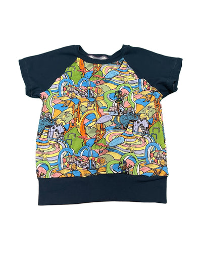 Oh the places - Raglan Short Sleeve - 6