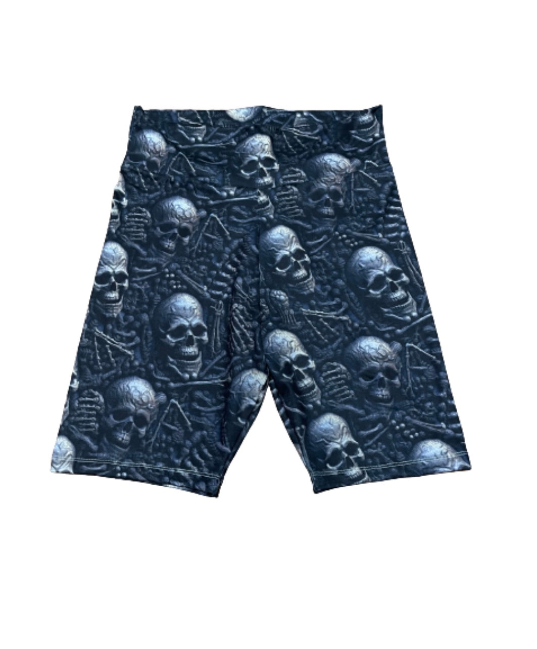 Skull - Biker Shorts - M & L