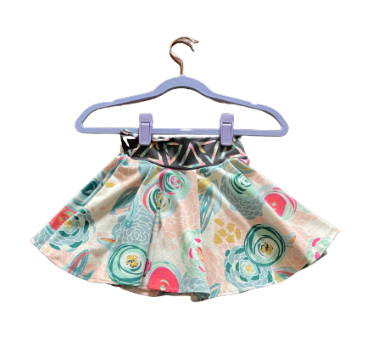 Riley Blake Floral - Skirt - 2/3t