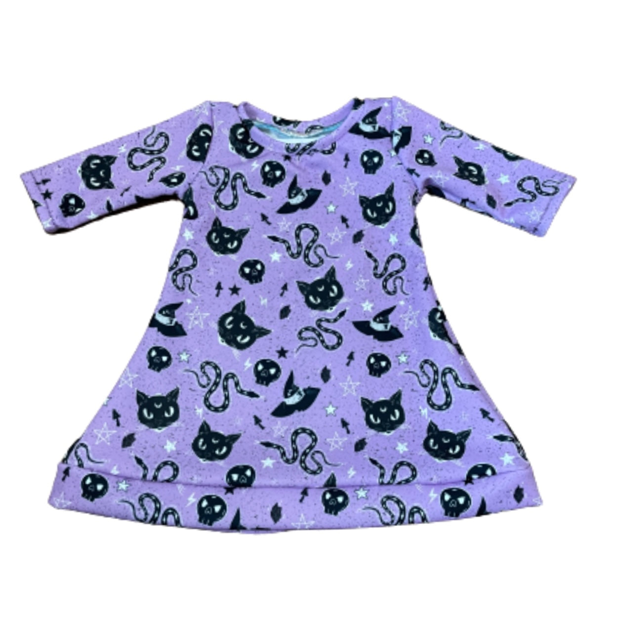 Spooky Cat - Tunic 3/4 sleeves - 4t