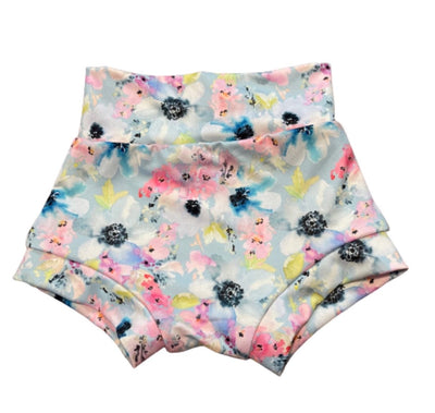 Forget Me Not Flower - Shorties -12/18m & 5t